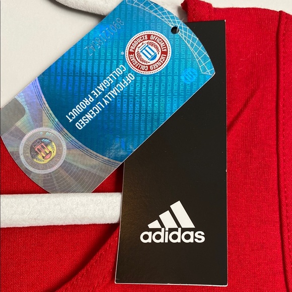 NWT Adidas Rutgers New Jersey Red Tank Top - Picture 5 of 6